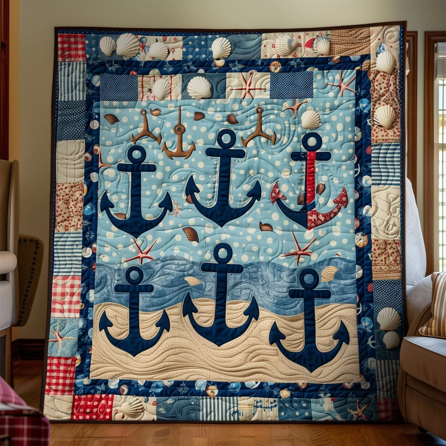 Anchored Serenity Blanket - Image 2