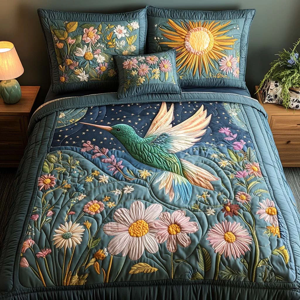 Hummingbird 3-Piece Bedding Set - Image 10