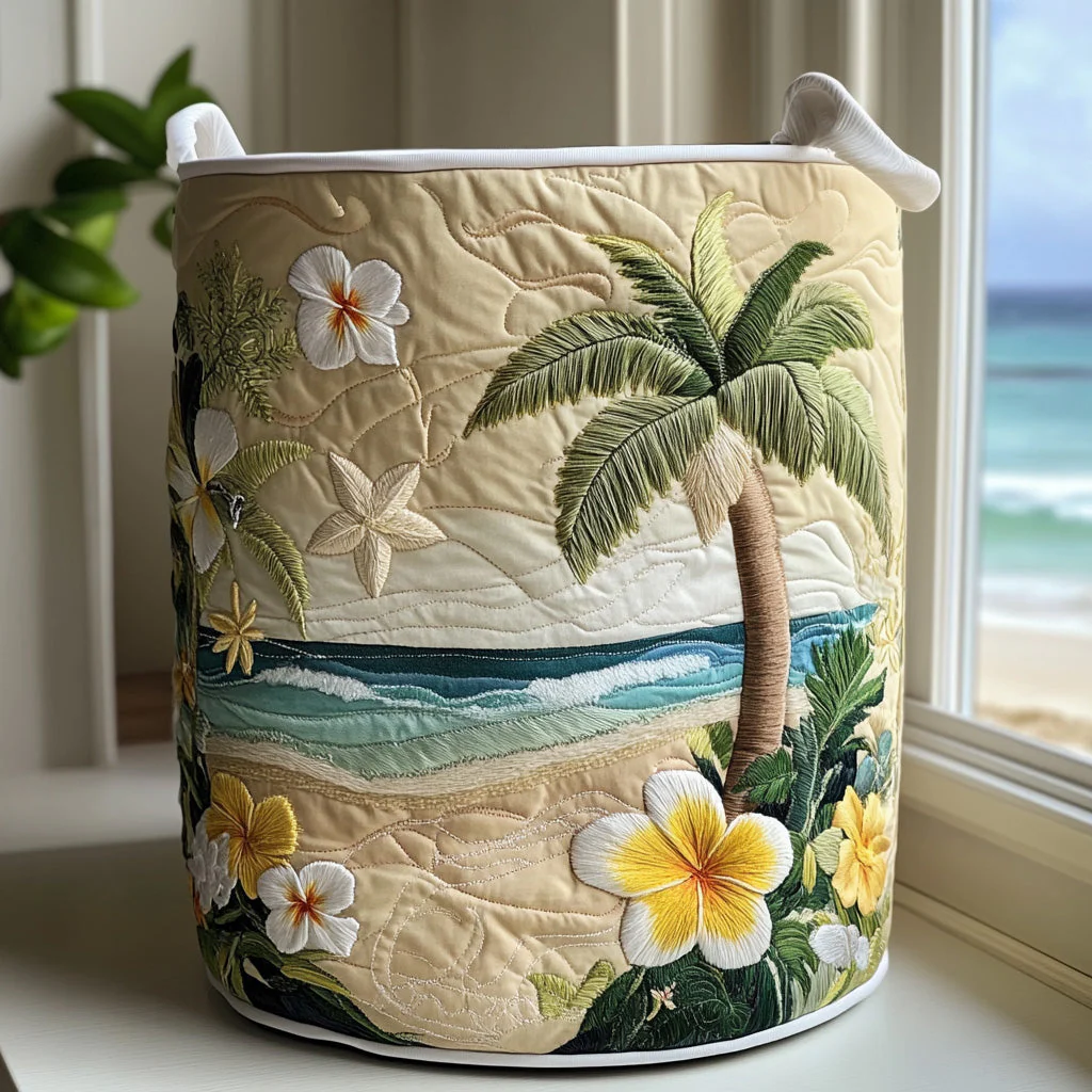 Island Glow Laundry Basket