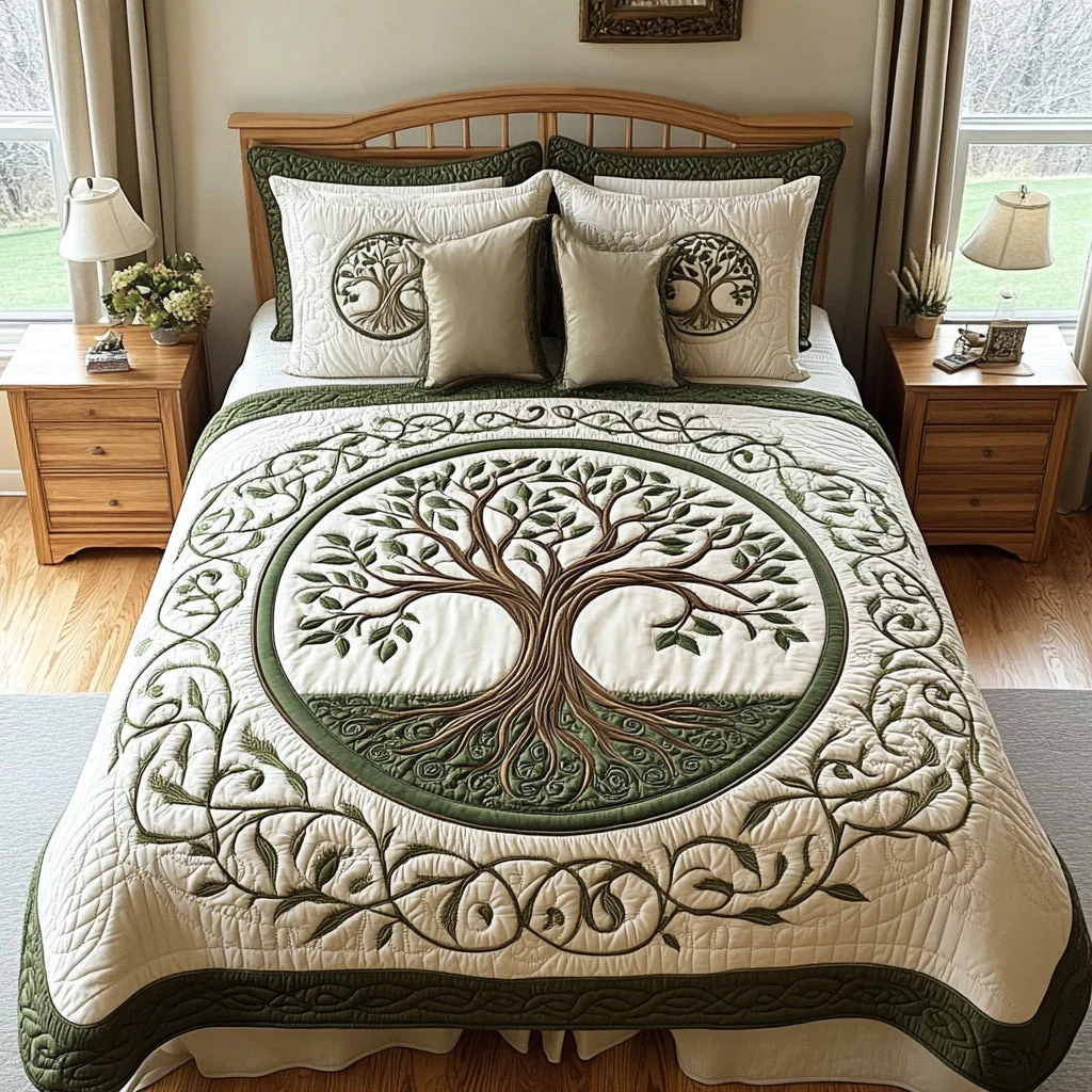 Life Roots 3-Piece Bedding Set